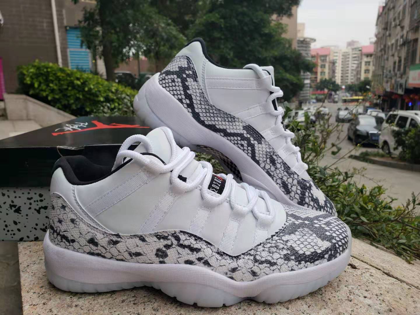 2015 Jordan Retro 13 Low White Black Blue Shoes - Click Image to Close